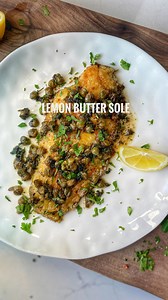 255K views · 66 reactions | Lemon Butter Sole. One for the...