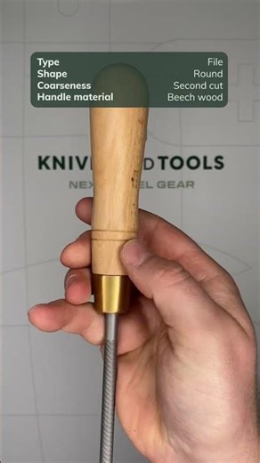 Narex Round File 872012, round file, 8x200 mm