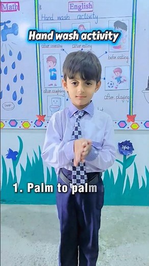 Hand Wash Activity for Kids 🧼 | 7 Steps of Hand Washing | Healthy Habits for Children