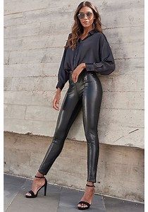 Faux Leather Leggings