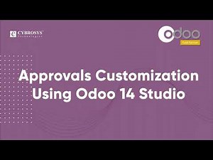 Approvals Customization Using Odoo 14 Studio