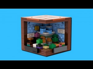 LEGO Minecraft Crafting Table MOC (Set 21265) - Day 25 - Advent Calendar 2024
