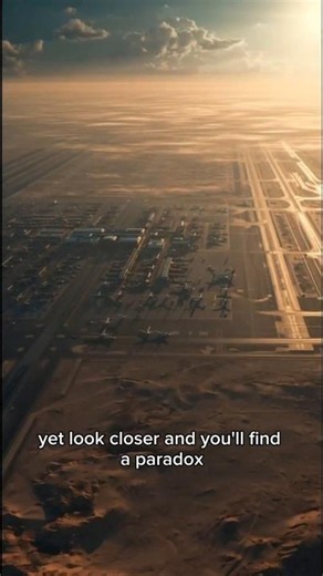 The World's Biggest Airport is a Lie... 🤯 #Shorts #Aviation #Airports #Geography #WorldRecords