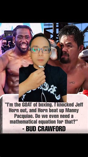 The Angry Doc on Instagram: "Bud Crawford GOAT Of Boxing?"
