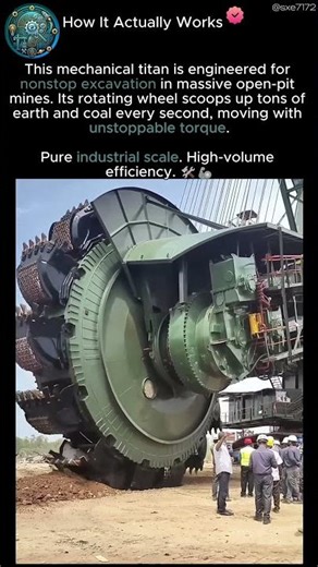 Meet the behemoth of modern mining. ⚙️💎
