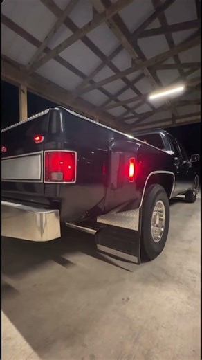 true dual with flowmasterFx series 454 Big block sounds nasty😮‍💨#squarebodychevy #exhaustsound