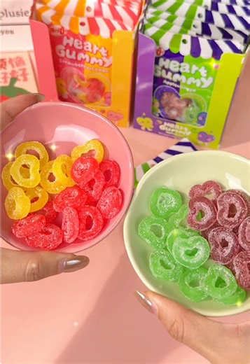 Heart Gummy #StarSun #Jelly #heartgummy