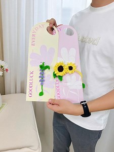 Crochet Flower Bookmark Pattern PDF: Sunflower, Daisy, Lavender (digital Download) - Etsy Canada