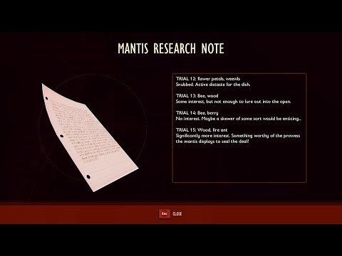 How To Get The Orchid Mantis Kebab | Orchid Mantis Kebab Location | Mantis Research Note | Grounded
