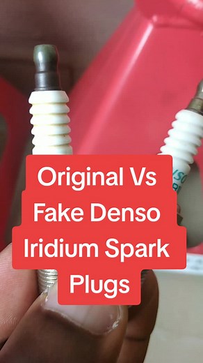 Identifying Real vs. Fake Denso Iridium Spark Plugs