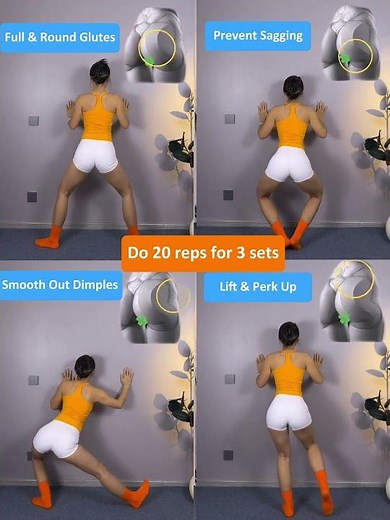 Want a rounder, firmer, and lifted booty These 4 simple glute exercises are all you need!