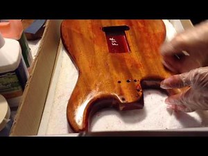 Strat finish stripping with Citristrip (part 5)