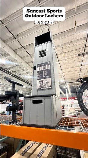 🏡 The Suncast Sports Storage Locker at Costco!