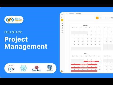 Project Management App Demo | Full Stack React + ASP.NET Core 9 + PostgreSQL