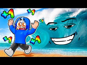 Every Second +1 SPEED to Escape Roblox Tsunami...