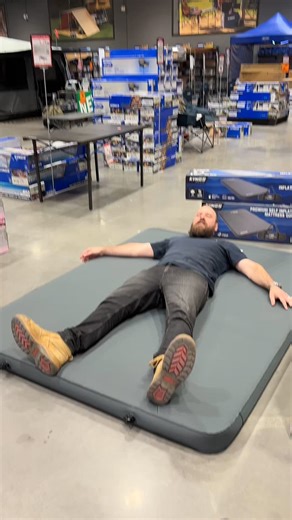 4.4K views · 12 reactions | Talk about upgrade First look at the Premium Queen Self-Inflating Mattress and let’s just say… it’s next-level comfort! It's super comfy and easy to set up/pack down! What more could you want?! #4WDSupacentre #AdventureKings #CampingEssentials #OffGridLiving #CampingGear #4x4Life #AdventureReady #Outdoors #MustHaveGear #CampingMadeEasy #AdventureAwaits | Adventure Kings | Facebook