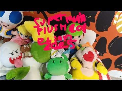 My super mario plush collection of 2025
