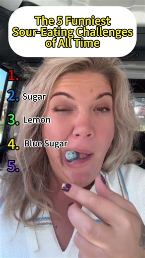 The 5 Funniest Sour-Eating Challenges of All Time #funny #skit #shors #memes