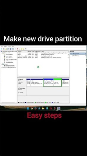 How to make new drive |simple easy steps