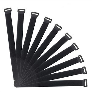 The application of hook and loop cable straps