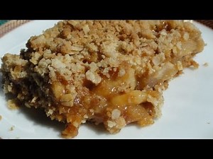 Caramel Apple Bars
