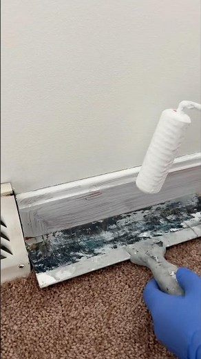 How to paint baseboards