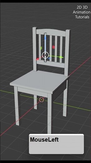 How to make a Wooden Chair in Blender | 3D | 3d tutorials | Blender | #3dmodeling #blendertutorial