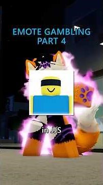 PART 4 | BUYING EMOTES IN JJS‼️🔥#roblox #jujutsushenanigans #emotes #gaming #fyp #jjs