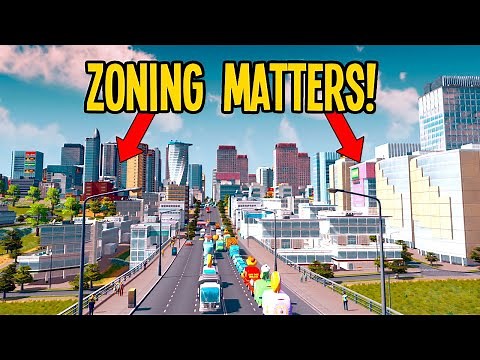 How to Build Realistic Zoning to Beautify Your City in Cities Skylines!