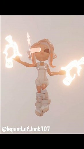 Agent 8 🐙 | A Blender Animated Splatoon Short #animation #splatoon3 #agent8 #sideorder