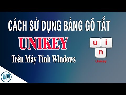 Cách sử dụng bảng gõ tắt trong Unikey trên máy tính