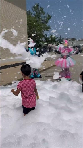 #foam #dance #party #fun