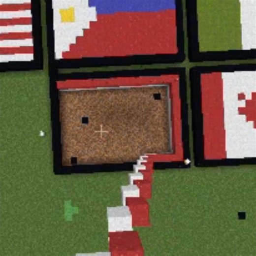 MINECRAFT |SAND ART◻️#minecraft #like #gaming