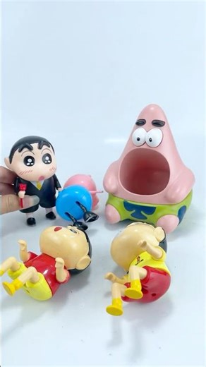 Satisfying Unboxing & Review Shin-Chan Cute Fun ASMR Video #shorts #toys