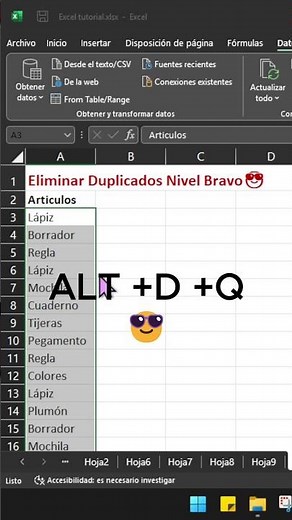 😳 Estás repitiendo datos sin darte cuenta… mira esto en Excel