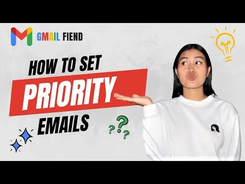 How to Set Priority Emails | Gmail Fiend 2022