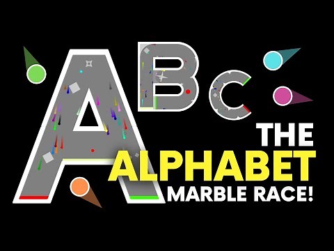 The Alphabet - Elimination Algodoo Marble Race