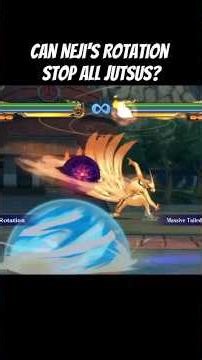 Can Neji's Rotation stop all jutsus? #naruto #boruto #shorts #short