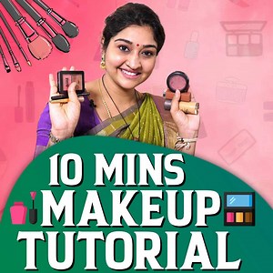 615K views · 5.3K reactions | What do you do when you're short on time? Here are my simple makeup hacks that can save your energy and make you look flawless. #Makeuptutorial #Neelima #Everydaymakeup | Velai Illa Pattadhaari | Facebook