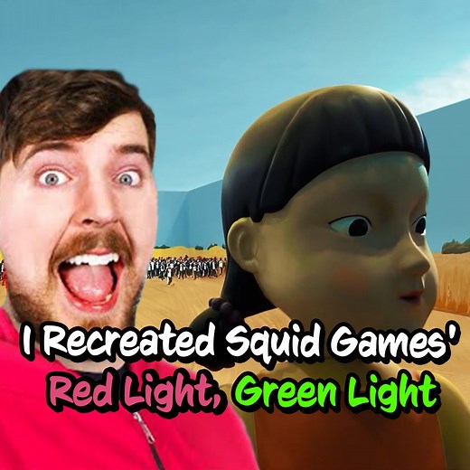 640K views · 12K reactions | Red Light, Green Light gets intense! | MrBeast | Facebook