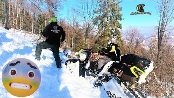 Stuck Again in Deep Snow! Winter Struggle with Apache Track System