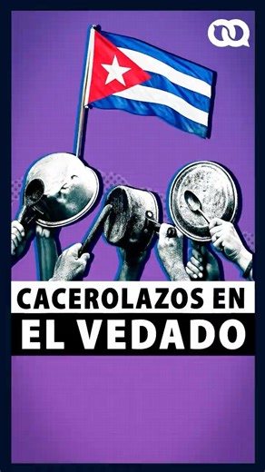 Cacerolazos en La Habana en el quinto día de PROTESTAS