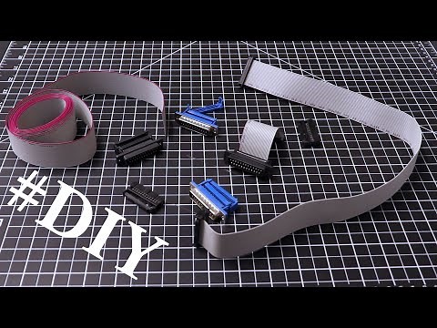 Making Custom Flat Ribbon Cables At Home