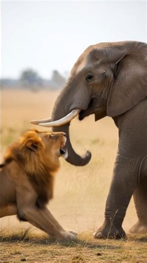 Discover the surprising strength of lions vs elephants