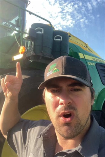 Why Does This Forage Harvester Have Water Coolers On It? #johndeere #water #forage #agriculture #farming