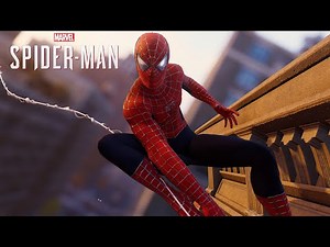 Spider-Man PC - 2002 Spider-Man Movie Suit MOD Free Roam Gameplay!