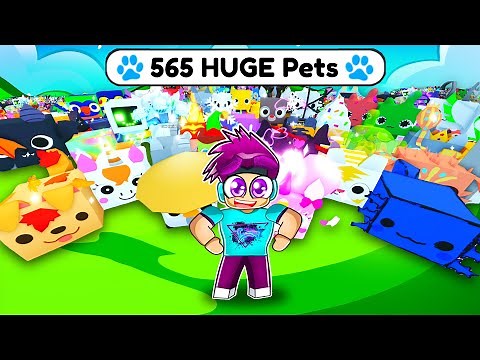 How I Got EVERY HUGE Pet In Pet Simulator 99!