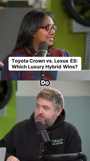 Toyota Crown vs. Lexus ES: Luxury Hybrid Comparison