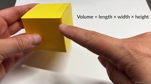 Volume of rectangular pyramids using cubes