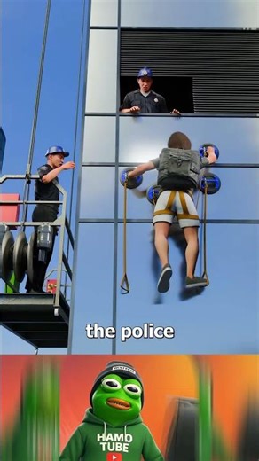 sHe Climbed Trump Tower With Suction Cups. @zackdfilm